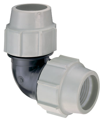 Plasson compression pipe fitting for MDPE and polyethylene pipe