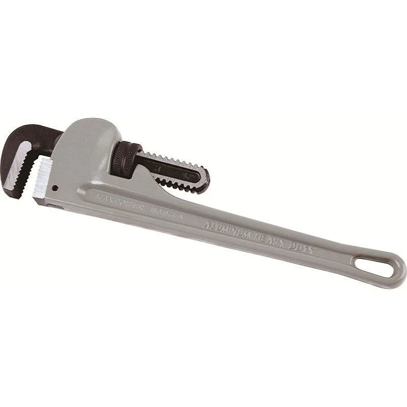 MAXPOWER heavy-duty aluminium pipe wrench
