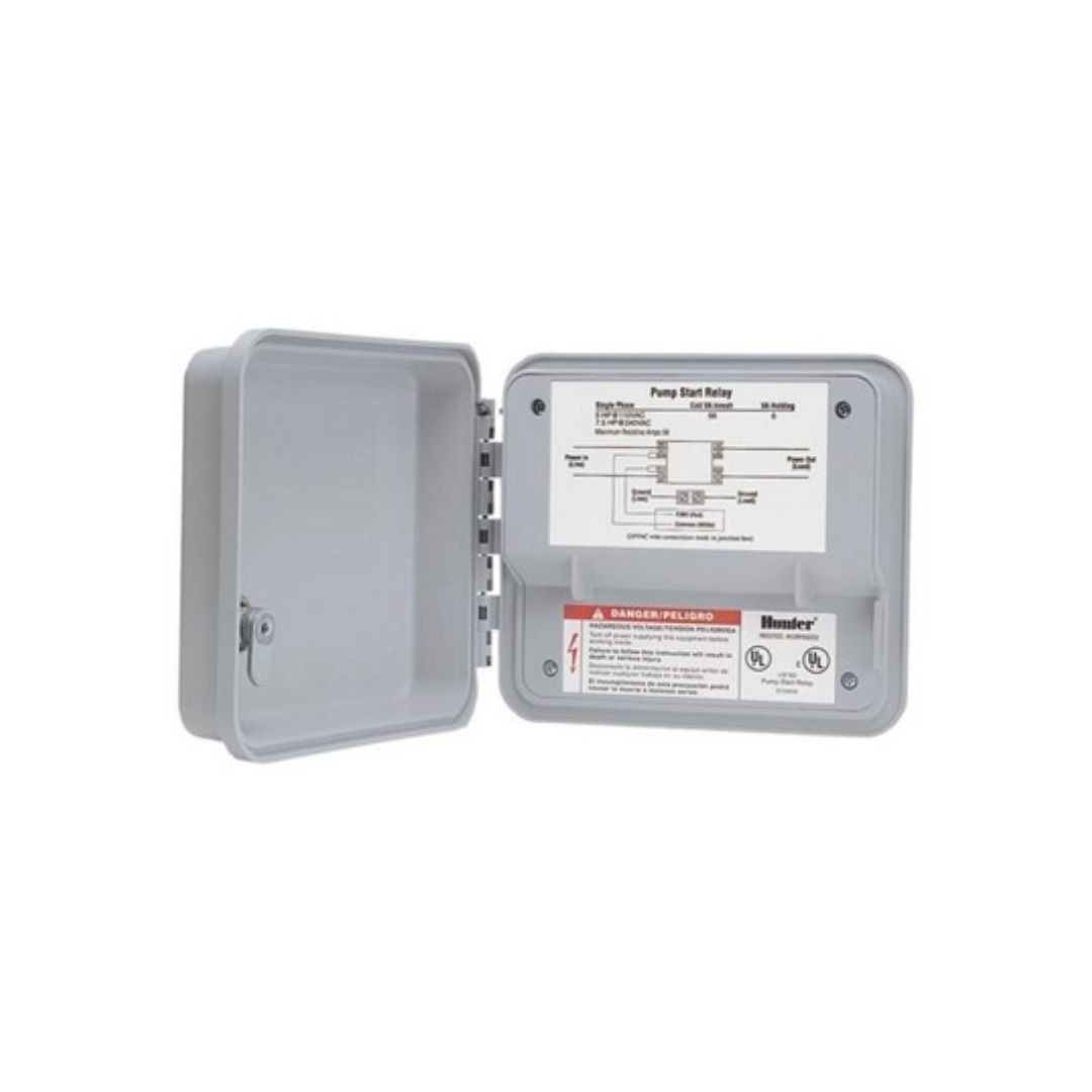 Pump control relay for automatic water pump operation