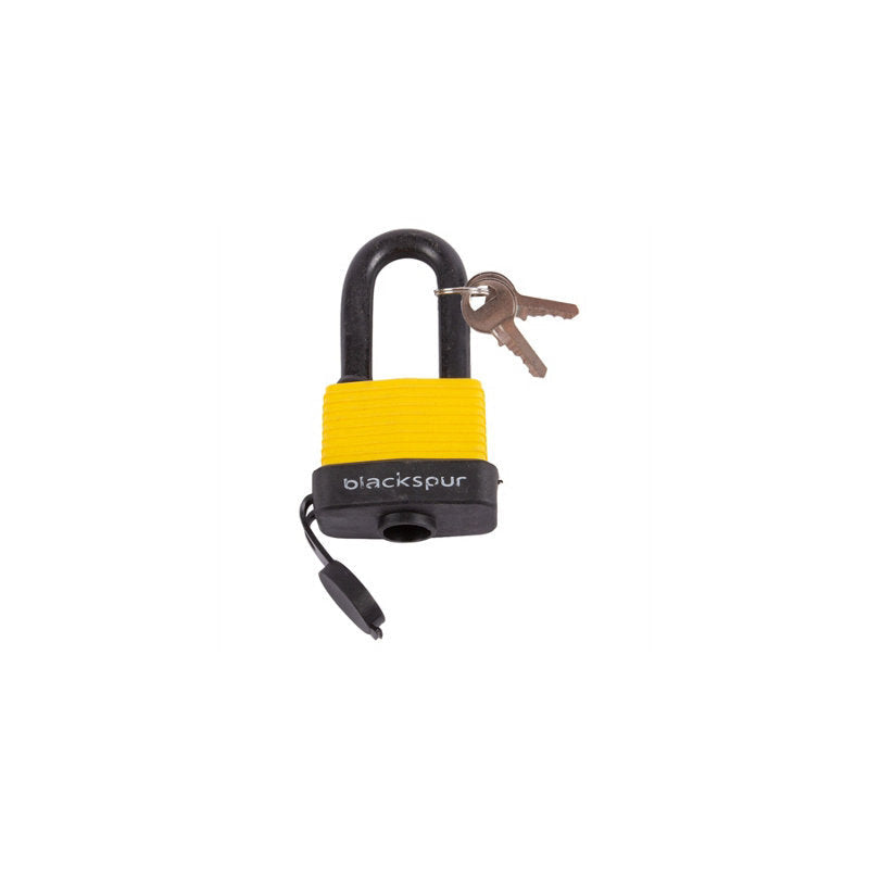Blackspur PD353 50 mm long-shackle weatherproof padlock