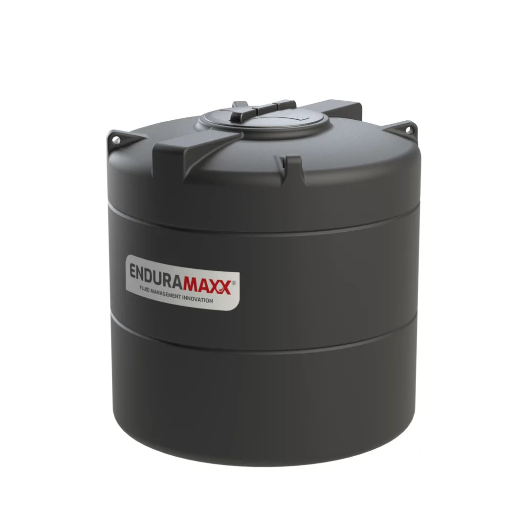 Enduramaxx 1250 litre black non-potable vertical water tank, SKU 17210501