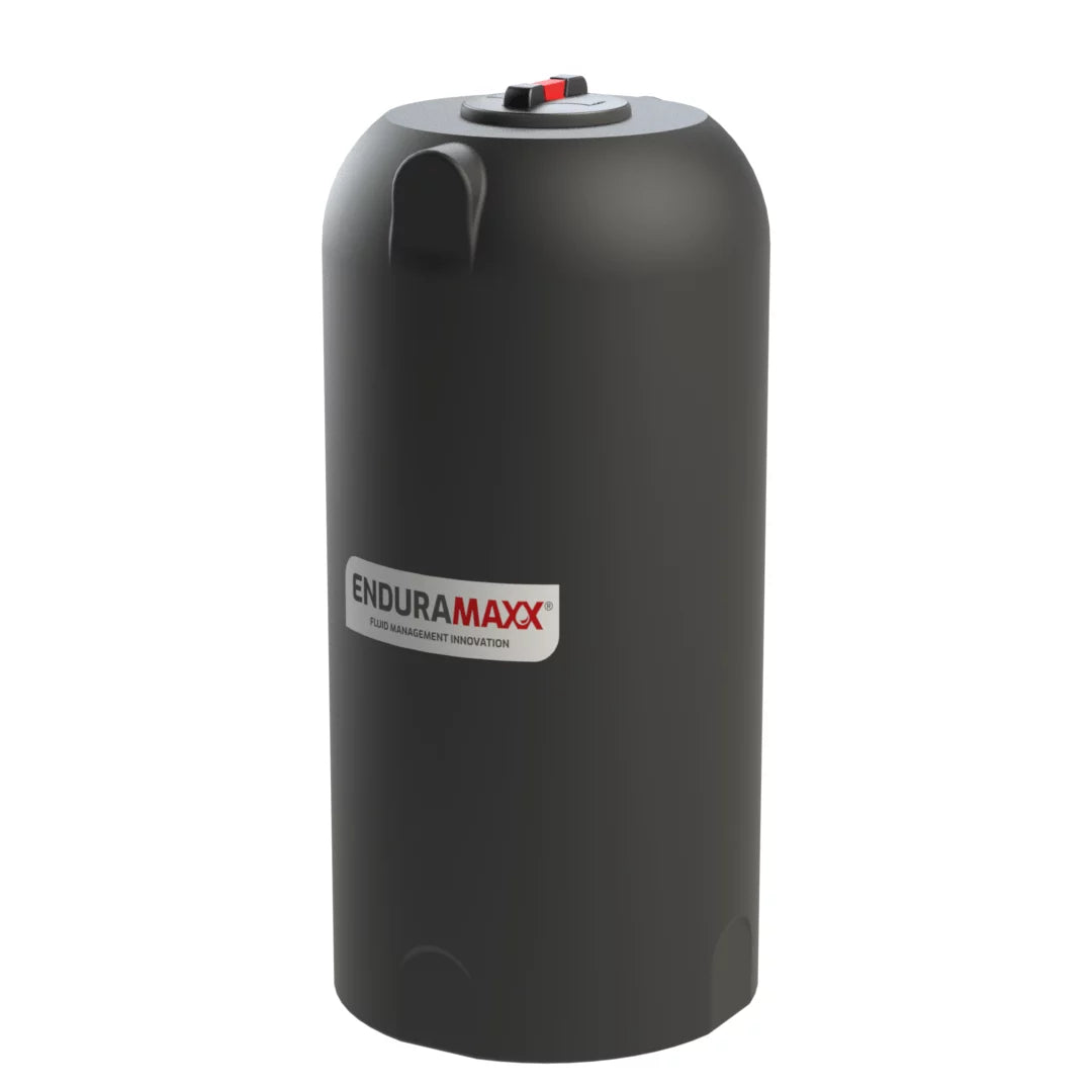 Enduramaxx 500 litre black non-potable vertical water tank, SKU 17250501-NONPOTABLE