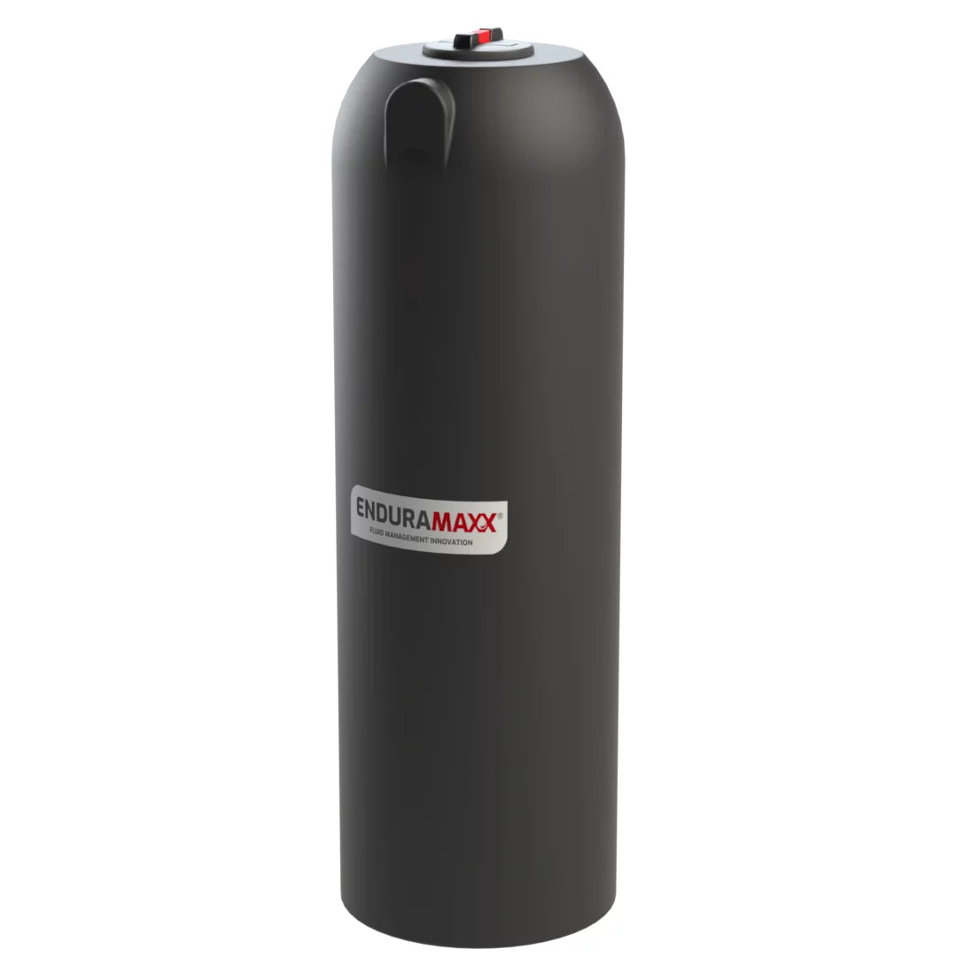 Enduramaxx 720 litre black non-potable vertical water tank, SKU 17250701-NONPOTABLE
