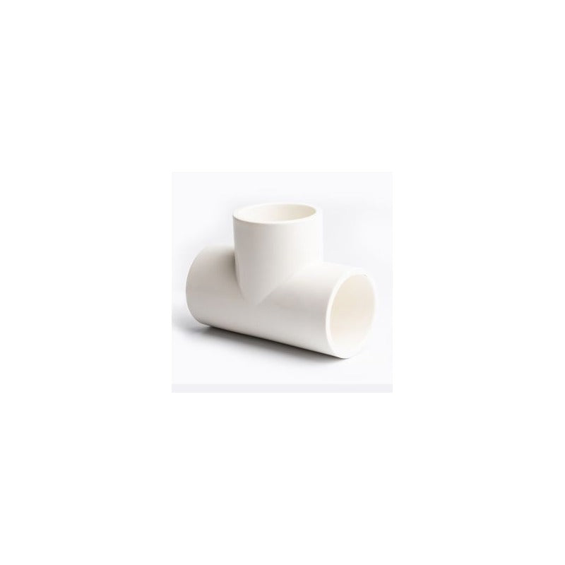 White-Pool Plain Tee 90°