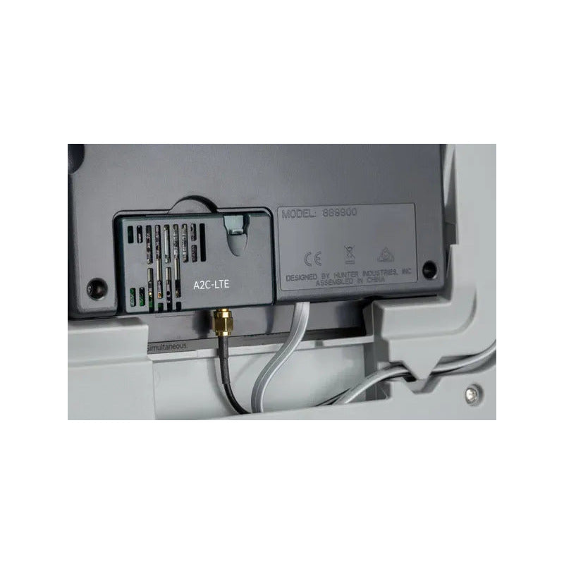 Hunter A2C-WIFI module installed in an ACC2 controller