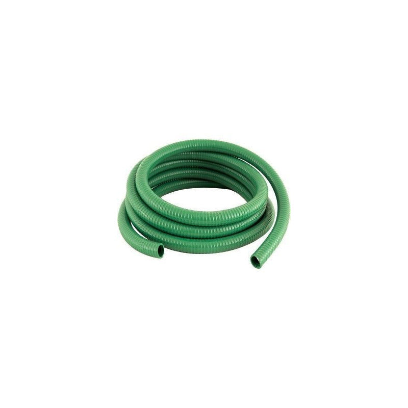 Green suction and delivery hose coil