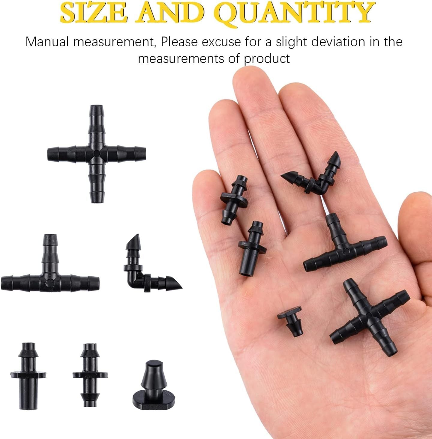 1/4" - 6mm Barb Irrigation Fittings Kit