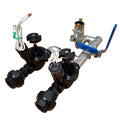 1" Stainless Steel Dual Valve with 1" Hand Point inc Rain Bird PEB Solenoid Valves