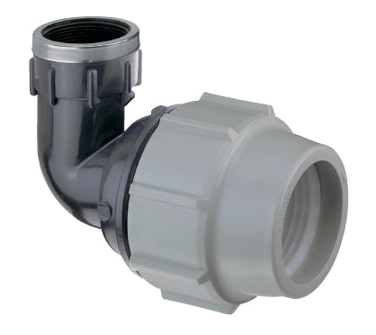 Plasson 90° Elbow with Threaded Female Offtake