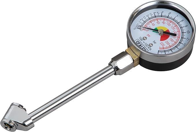 Air Pressure Testing Gauge 220psi/16 bar