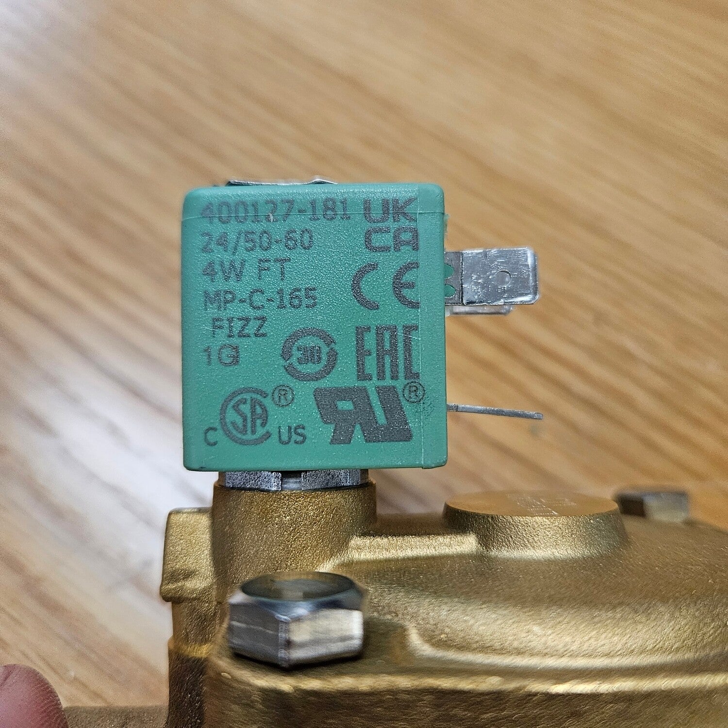 Brass WRAS Solenoid Valve