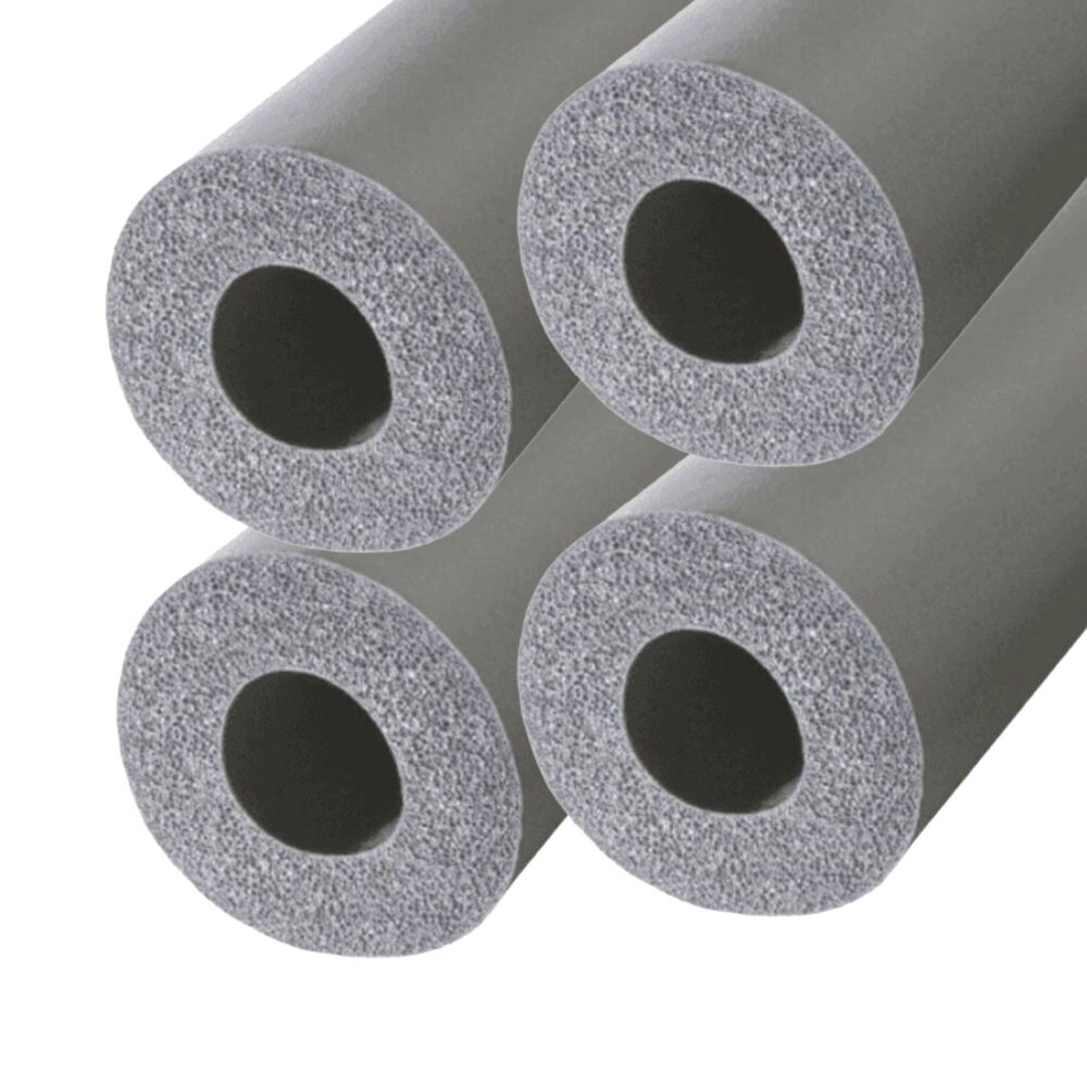 Bundle x4 Polyethylene Pipe Insulation 2m Length for 25mm Pipe