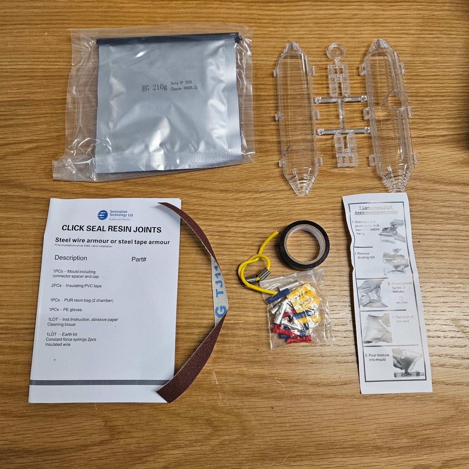 Cable Resin Joint Kit