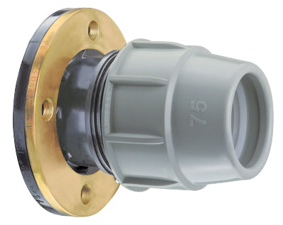 Plasson Compression Flange Adaptor with Metal Flange
