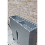 Ecosure Long Water Butt Planter 280L - Millstone Grit