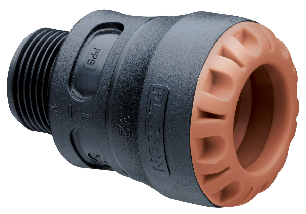 Plasson Push-Fit Male Thread Adaptor