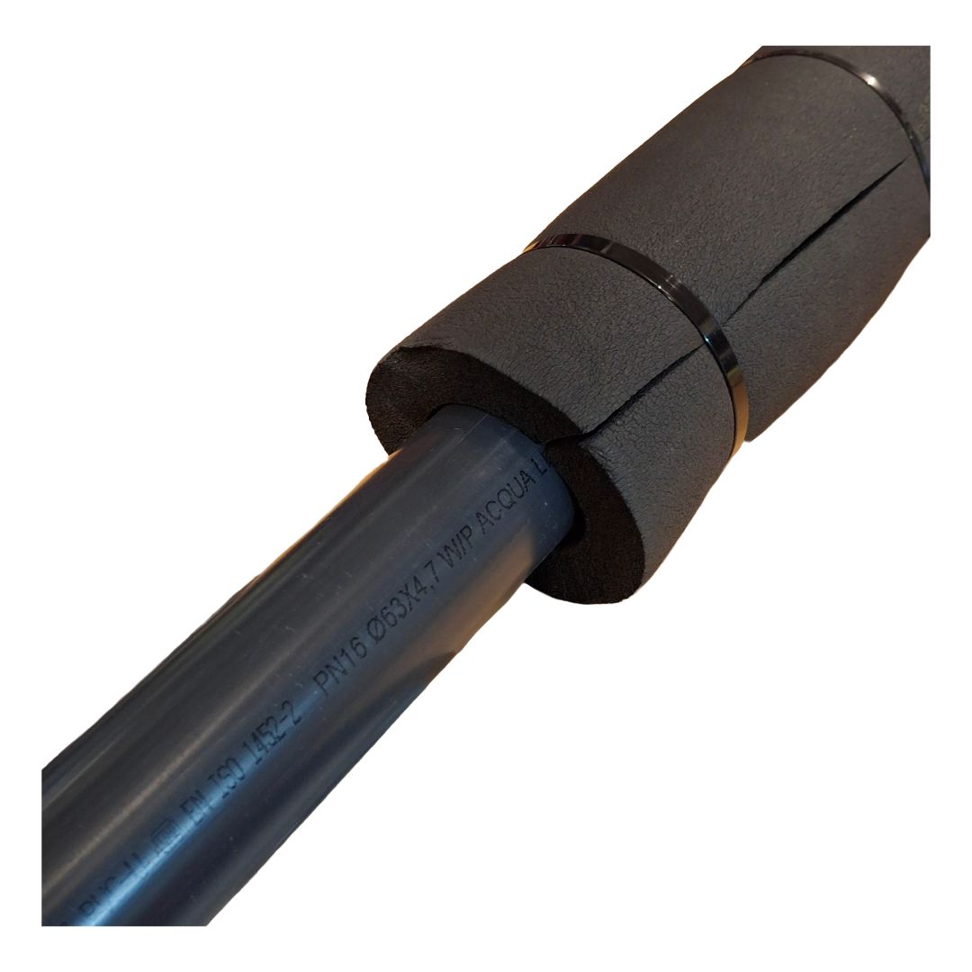 PVC Pipe Insulation 2m Length for 63mm Pipe