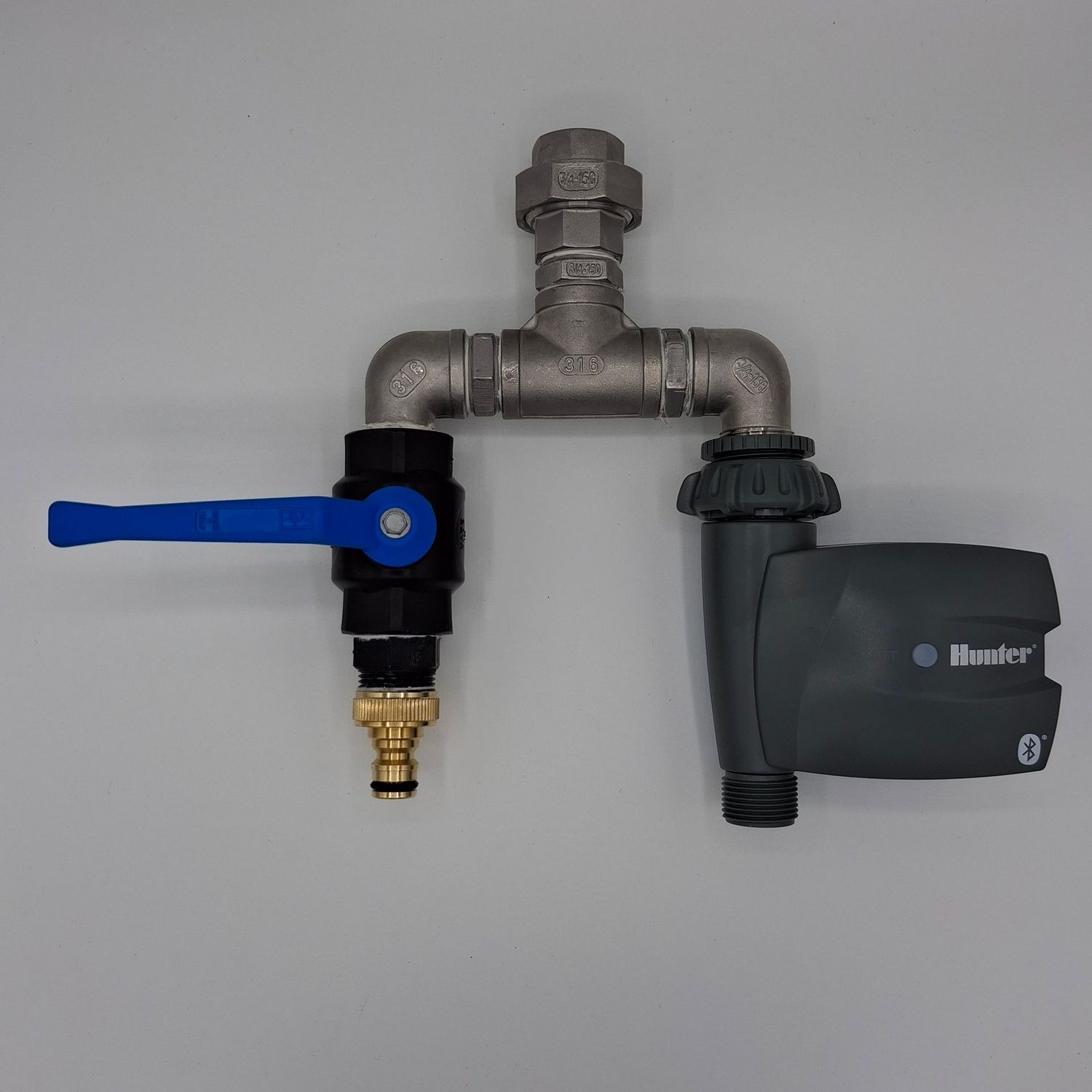Premium Tap Splitter including Hunter Bluetooth Tap Timer
