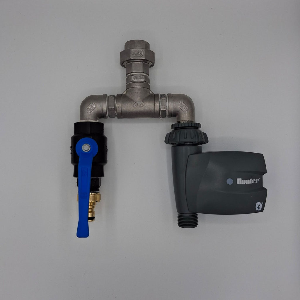 Premium Tap Splitter including Hunter Bluetooth Tap Timer