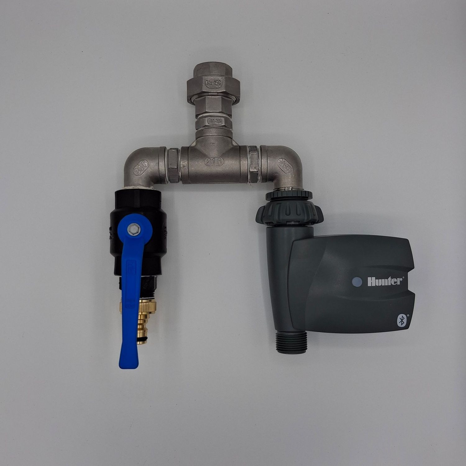 Premium Tap Splitter including Hunter Bluetooth Tap Timer