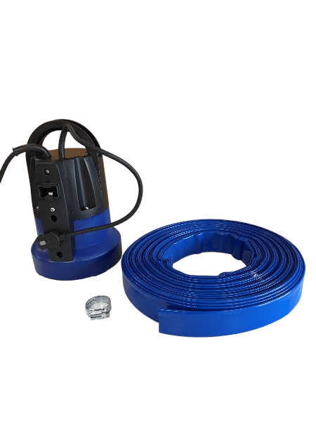 Puddle Buddy 100 Home Flood Defence Kit incl. 20 mtr 1 inch layflat hose & hose clip