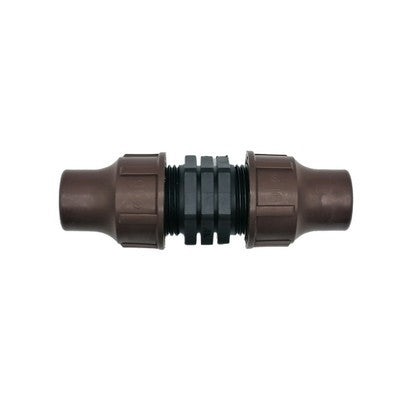 Rain Bird Lock Type Compression Coupling for 16mm OD tube & 17mm XF Dripline