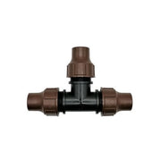 Rain Bird Lock Type Compression Tee for 16mm OD tube & 17mm XF Dripline