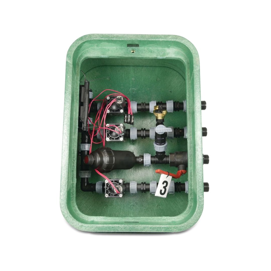 Rain bird Pre-Assembled Valve Box (3 valve)