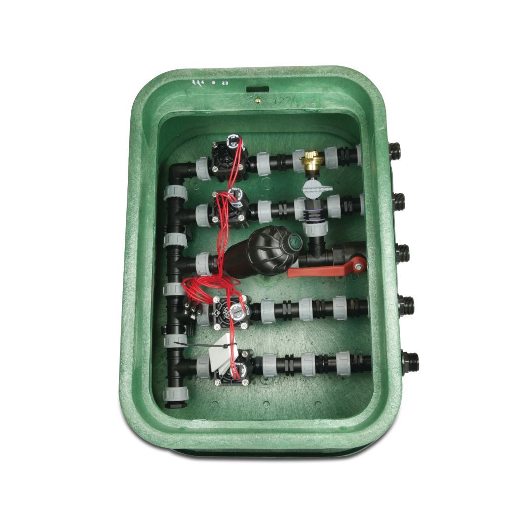 Rain bird Pre-Assembled Valve Box (4 valve)
