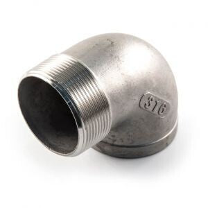 Stainless Steel Male x Female Elbow 90"