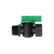 Tavlit Plug valve PP 3/4" male thread x female thread 8bar