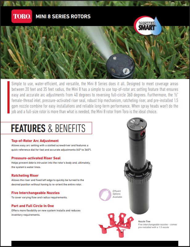 Toro Mini 8 Rotor