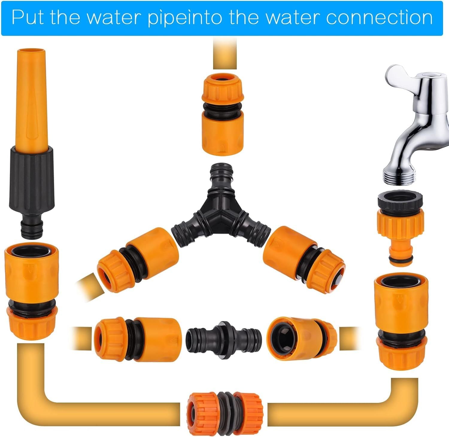 Universal Garden Tap Connector Kit