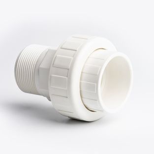 White-Pool Adaptor Union Plain to BSP (F/M)
