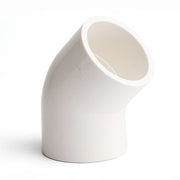 White-Pool Plain Elbow 45°