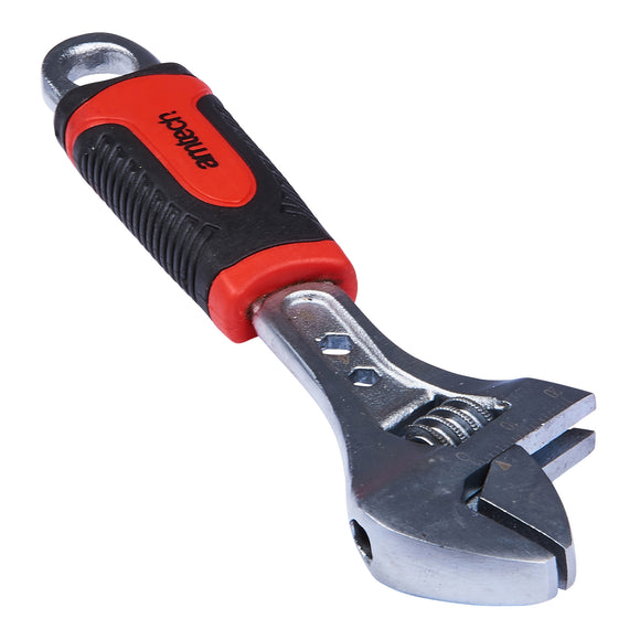 Amtech 150 mm adjustable wrench with cushioned grip