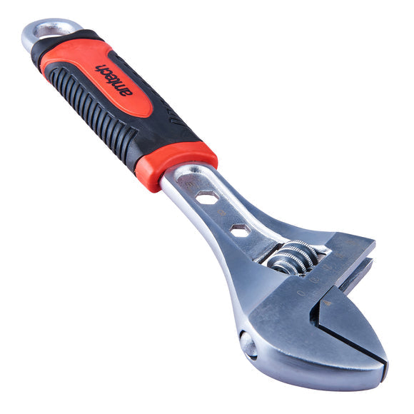 Amtech 300 mm adjustable wrench with cushioned grip