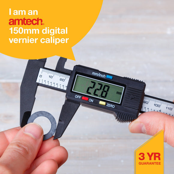 Additional view of Amtech P2930 digital vernier calliper