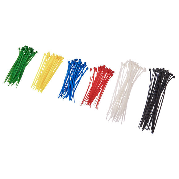 Amtech S0665 150-piece assorted cable tie set