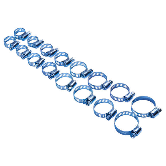 Amtech S4390 16-piece hose clip set
