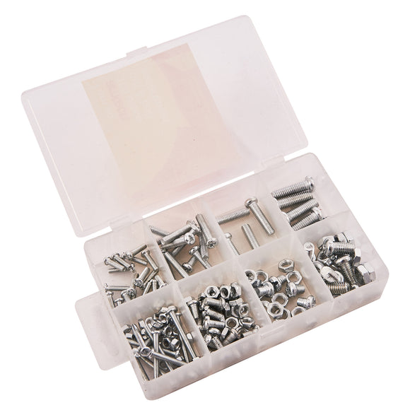 Amtech S5825 150-piece nuts and bolts set