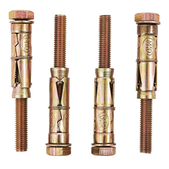 Amtech S5940 zinc-passivated expansion bolts