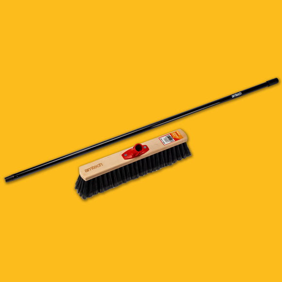 Additional view of Amtech U8022 soft-bristle broom