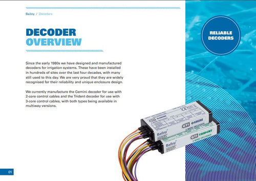 Bailoy Toro Trident 3-wire 1 Station Decoder
