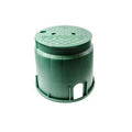 Toro Dura 10" Round Valve Box including Green Lid