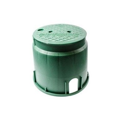 Toro Dura 10" Round Valve Box including Green Lid