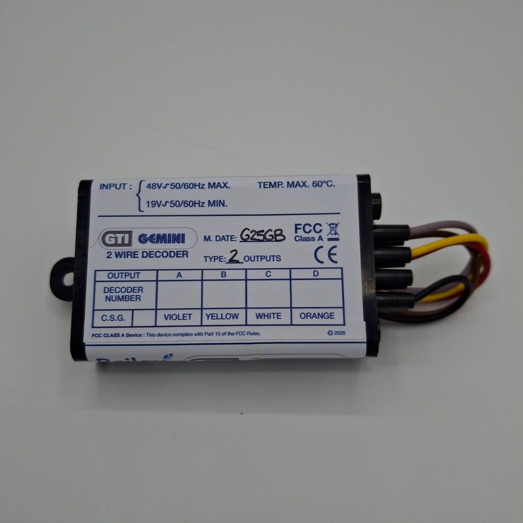 Bailoy Gemini Two Wire 2 Station Decoder