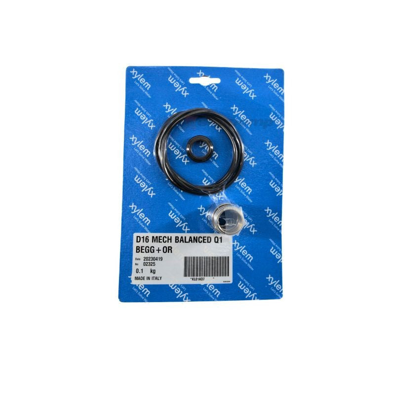 Genuine Lowara KL01AD7 mechanical seal kit with EPDM O-rings