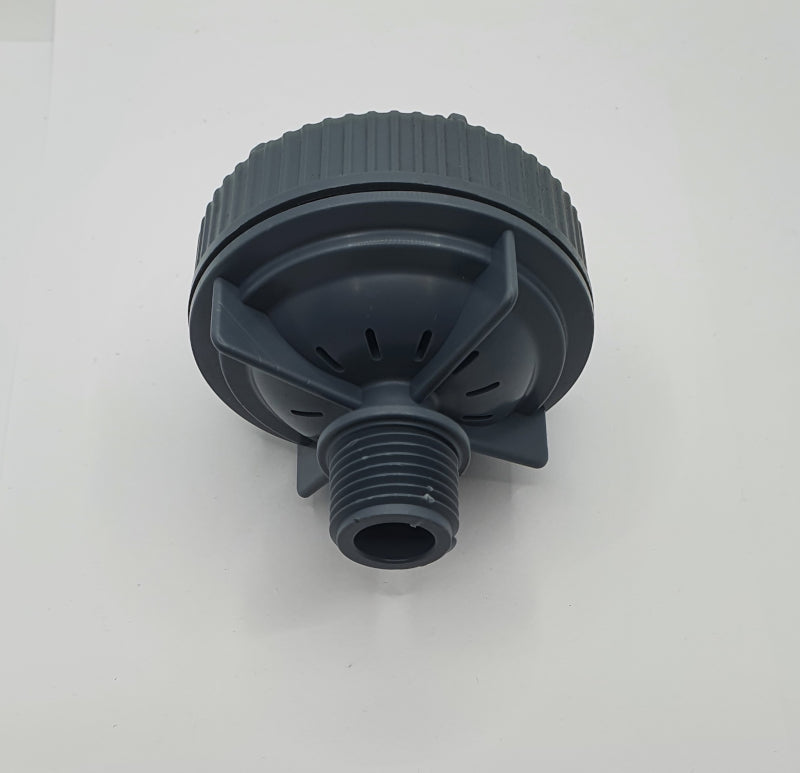 Netafim grey air vacuum breaker valve with half-inch male thread
