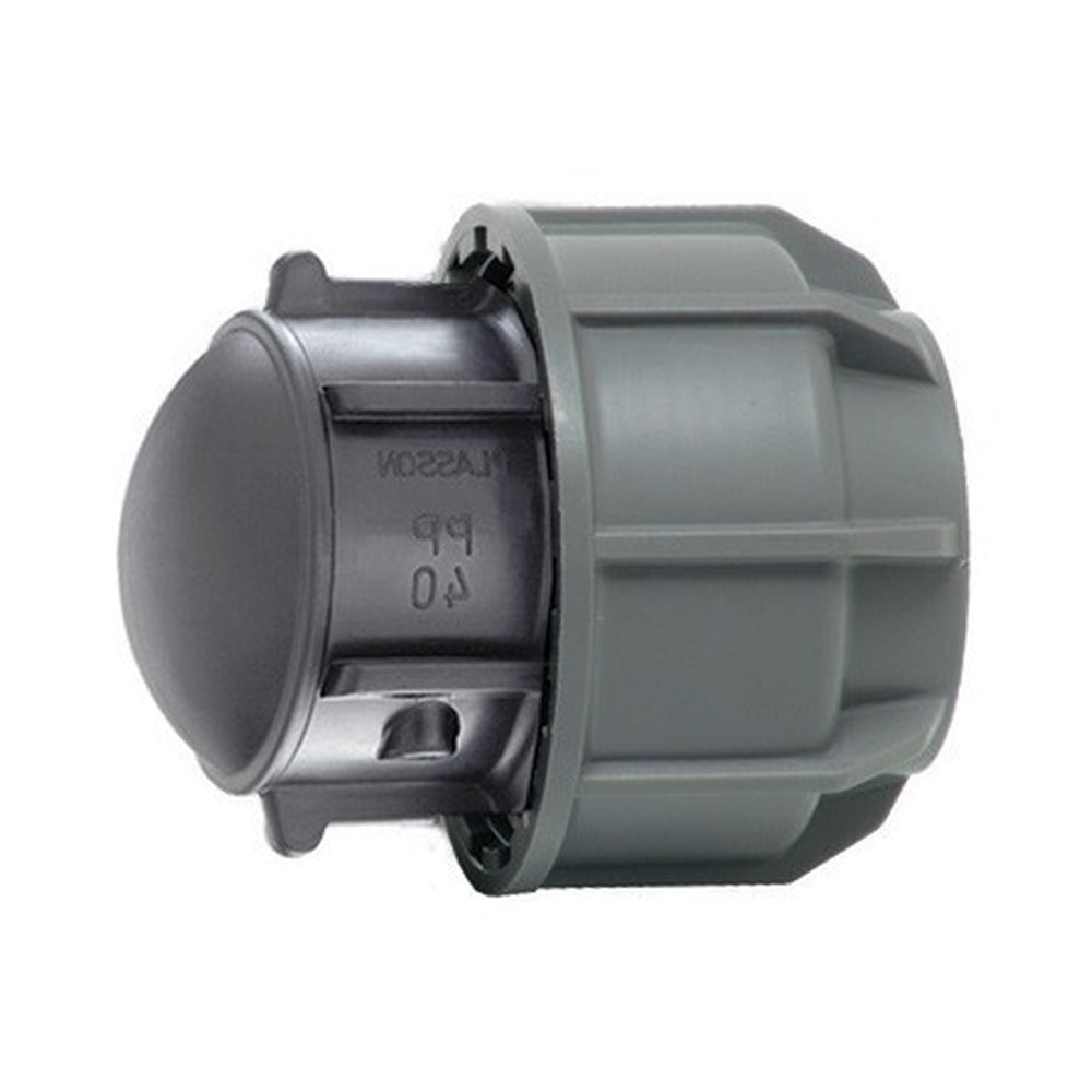 Plasson Agri-Fit Silver Line PN10 end cap